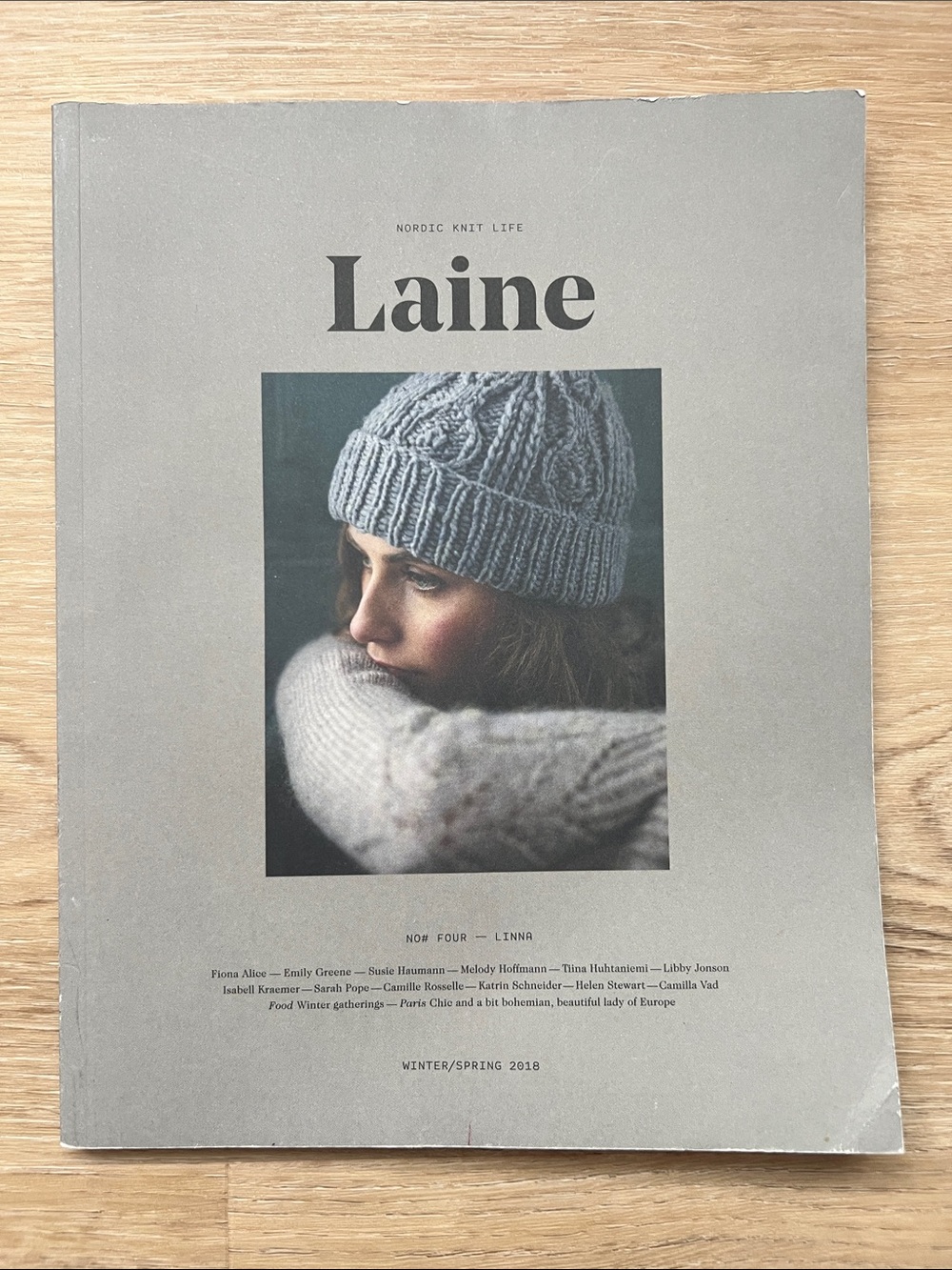 Laine Nordic Knit Life Issue 4 Linna Winter Spring 2018 Knitting Patterns